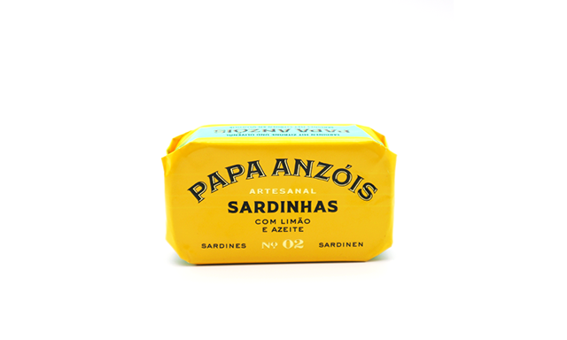 Sardines au Citron et Huile D'olive bio - Papa Anzóis